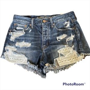 American Eagle Vintage Hi Rise festival shorts Sz 2